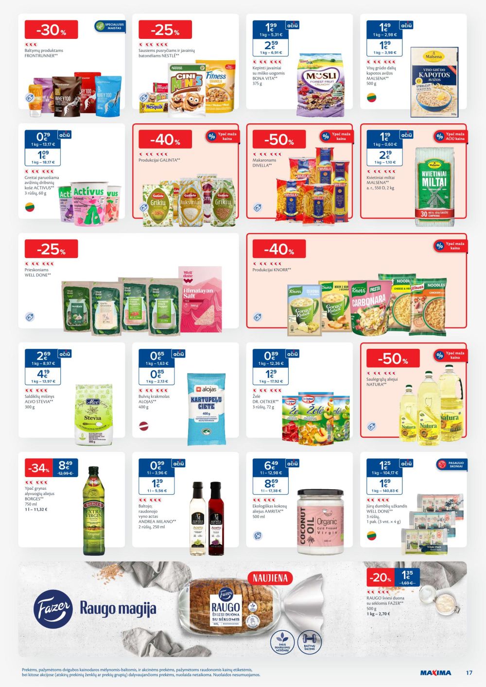 maxima - MAXIMA - Kaininis leidinys Nr.49 (2025 12 02 - 2025 12 08) - page: 17