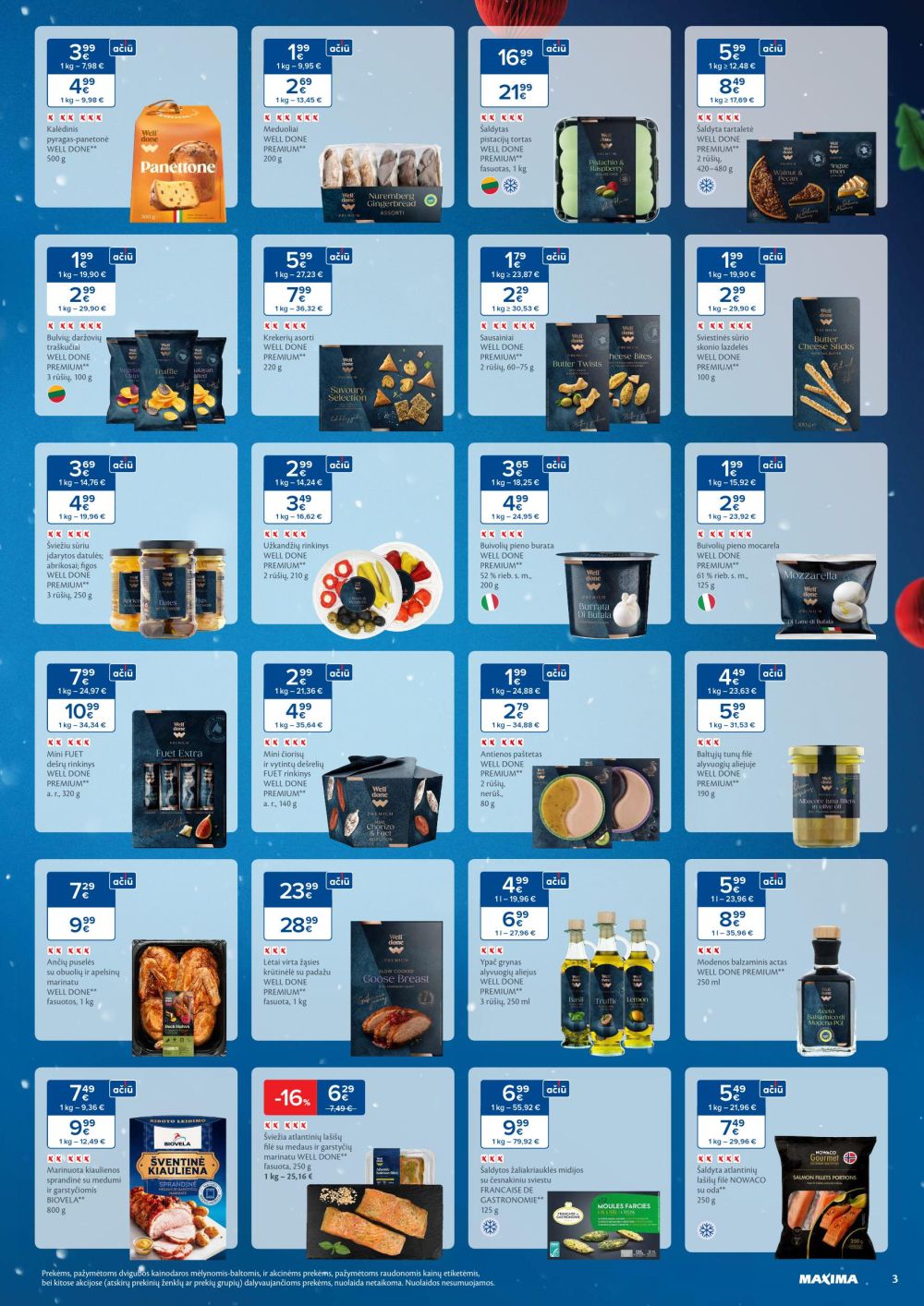 maxima - MAXIMA - Kaininis leidinys Nr.49 (2025 12 02 - 2025 12 08) - page: 3