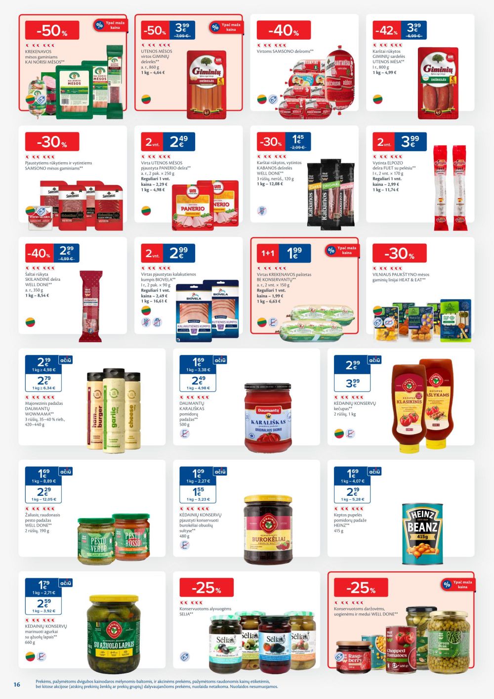 maxima - MAXIMA - Kaininis leidinys Nr.49 (2025 12 02 - 2025 12 08) - page: 16