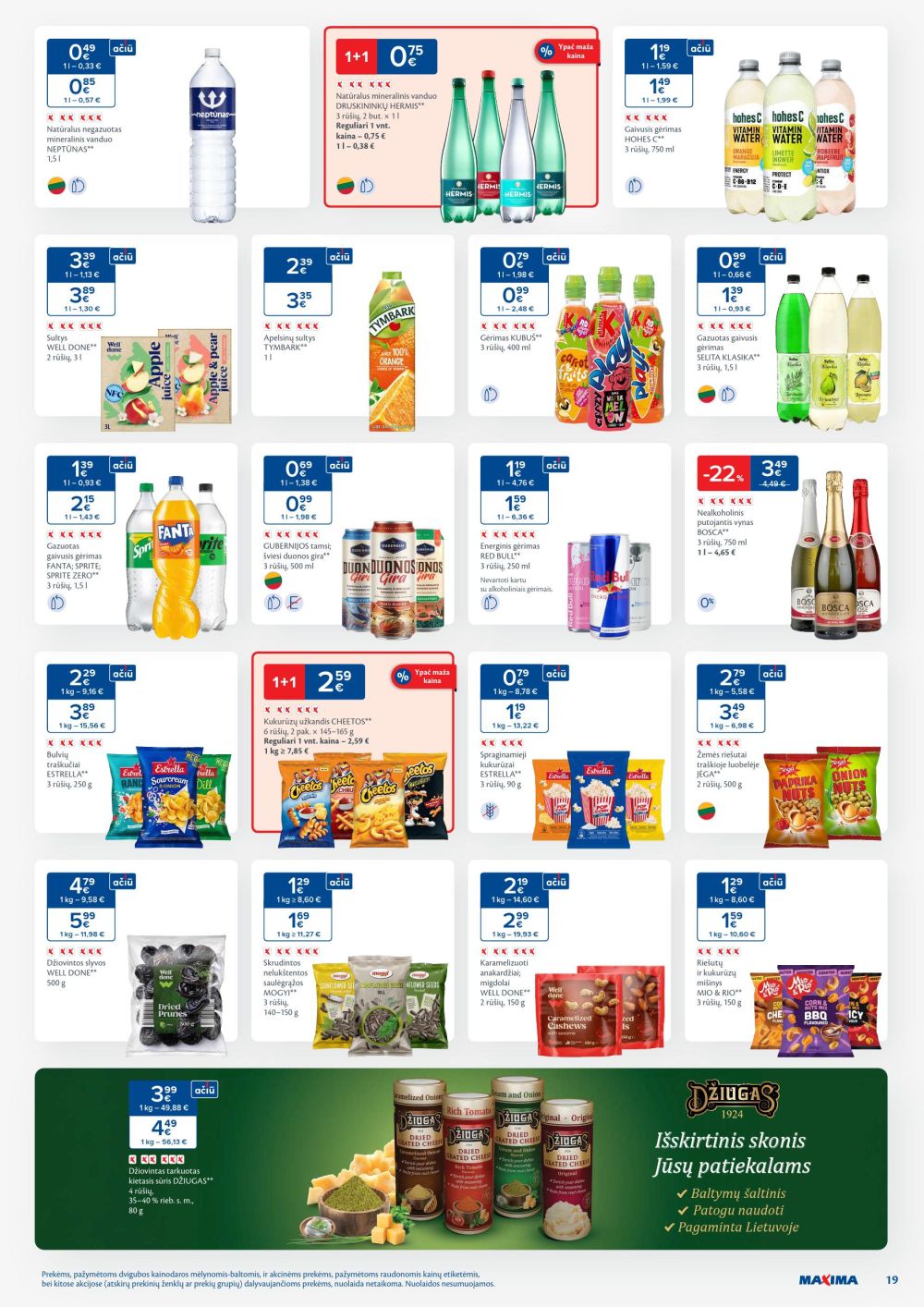 maxima - MAXIMA - Kaininis leidinys Nr.49 (2025 12 02 - 2025 12 08) - page: 19