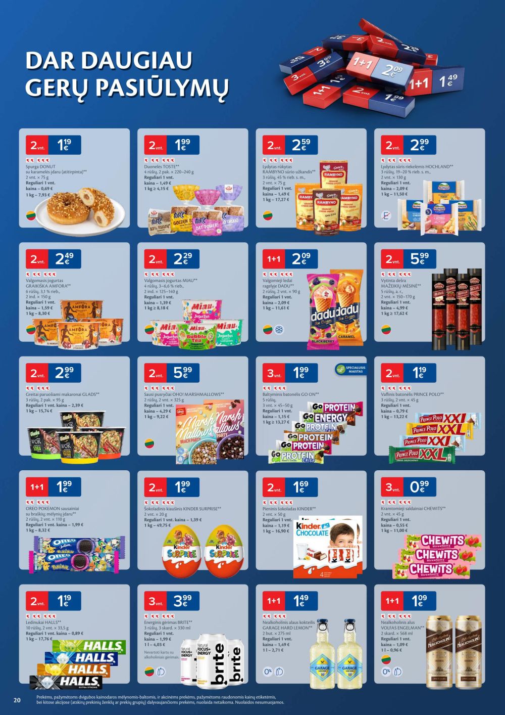 maxima - MAXIMA - Kaininis leidinys Nr.49 (2025 12 02 - 2025 12 08) - page: 20