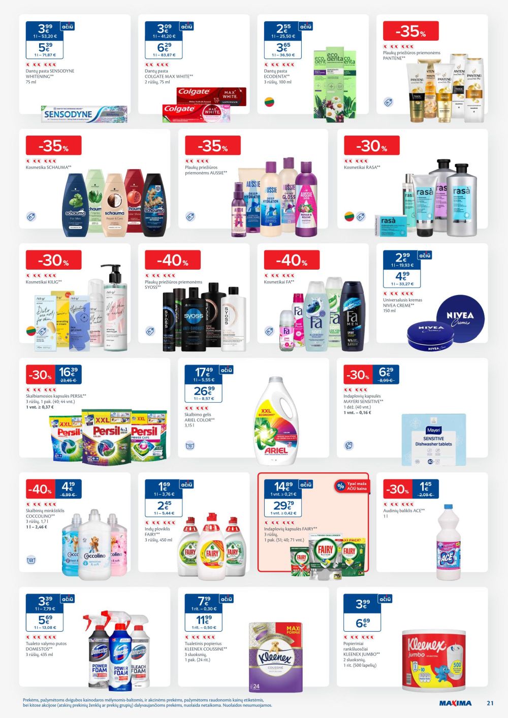 maxima - MAXIMA - Kaininis leidinys Nr.49 (2025 12 02 - 2025 12 08) - page: 21