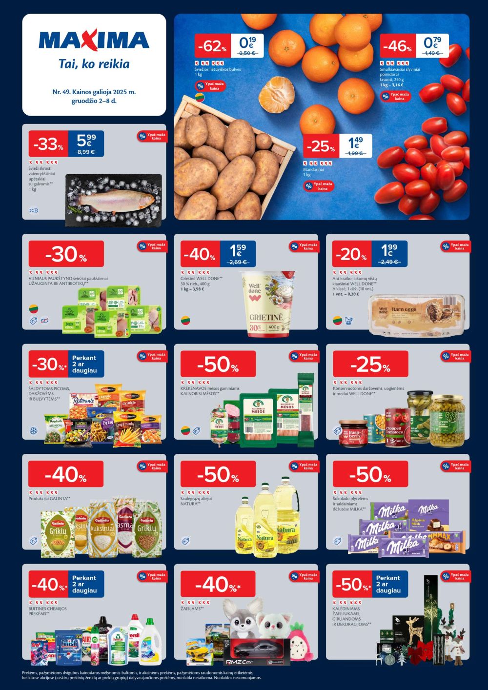 maxima - MAXIMA - Kaininis leidinys Nr.49 (2025 12 02 - 2025 12 08)