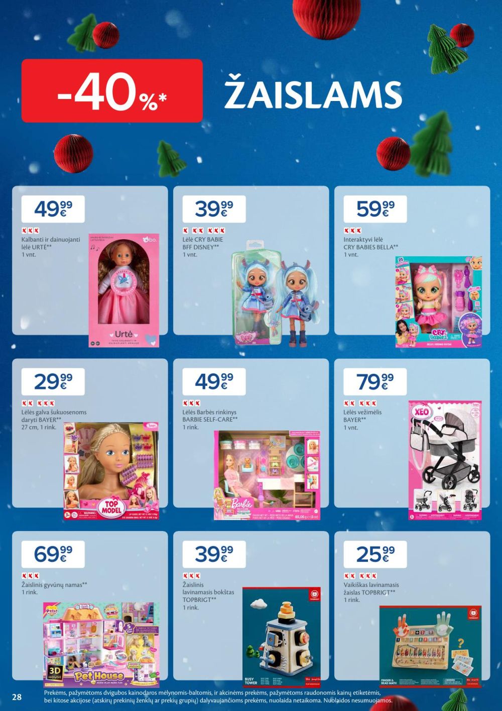 maxima - MAXIMA - Daugiau laiko Kalėdoms (2025 12 02 - 2025 12 08) - page: 28