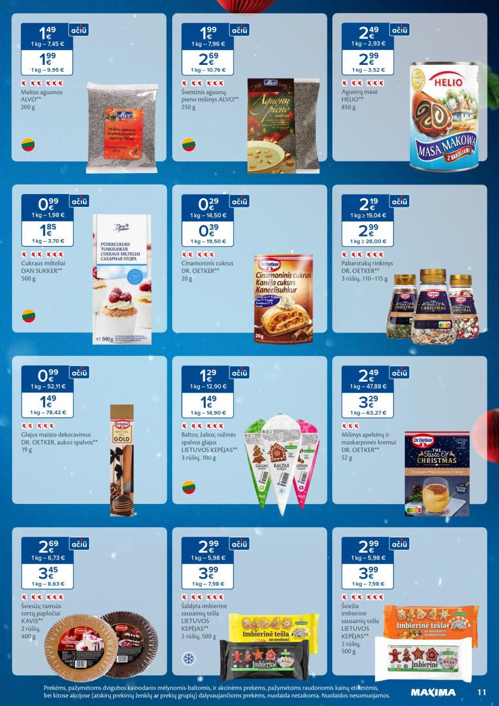 maxima - MAXIMA - Daugiau laiko Kalėdoms (2025 12 02 - 2025 12 08) - page: 11