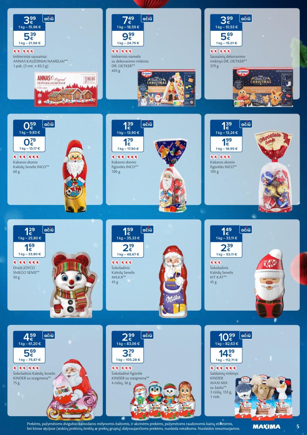 maxima - MAXIMA - Daugiau laiko Kalėdoms (2025 12 02 - 2025 12 08) - page: 5