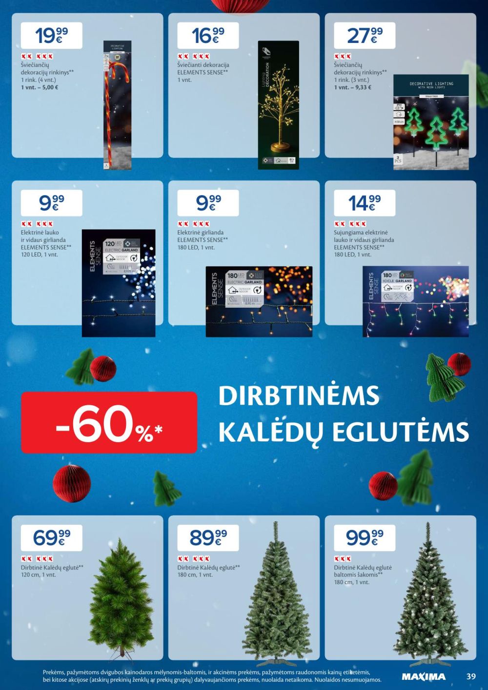 maxima - MAXIMA - Daugiau laiko Kalėdoms (2025 12 02 - 2025 12 08) - page: 39