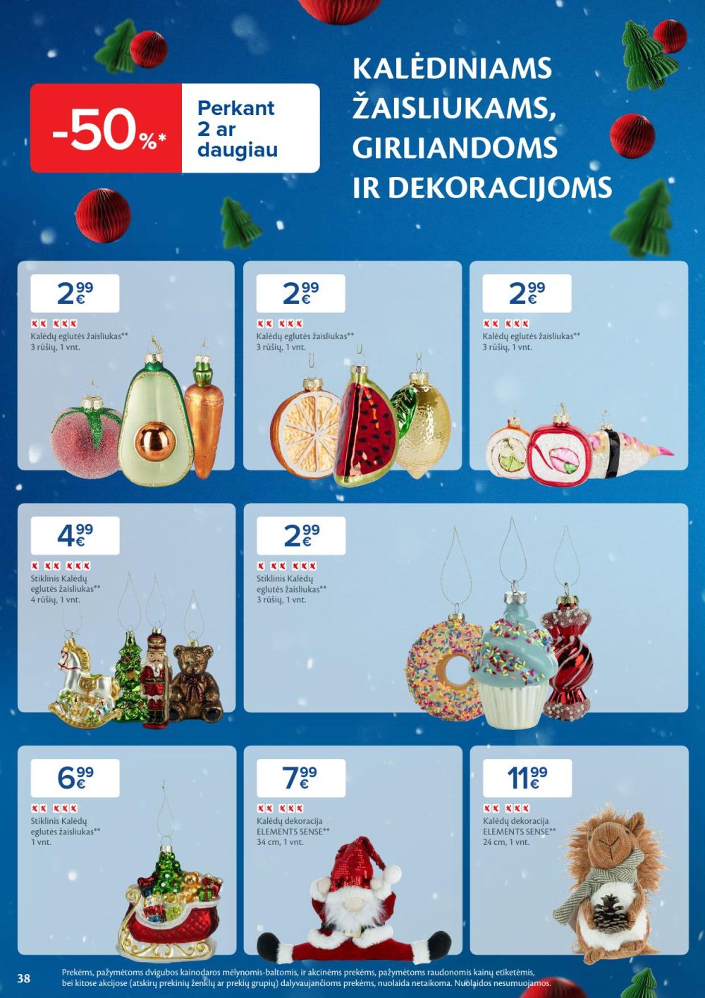 maxima - MAXIMA - Daugiau laiko Kalėdoms (2025 12 02 - 2025 12 08) - page: 38