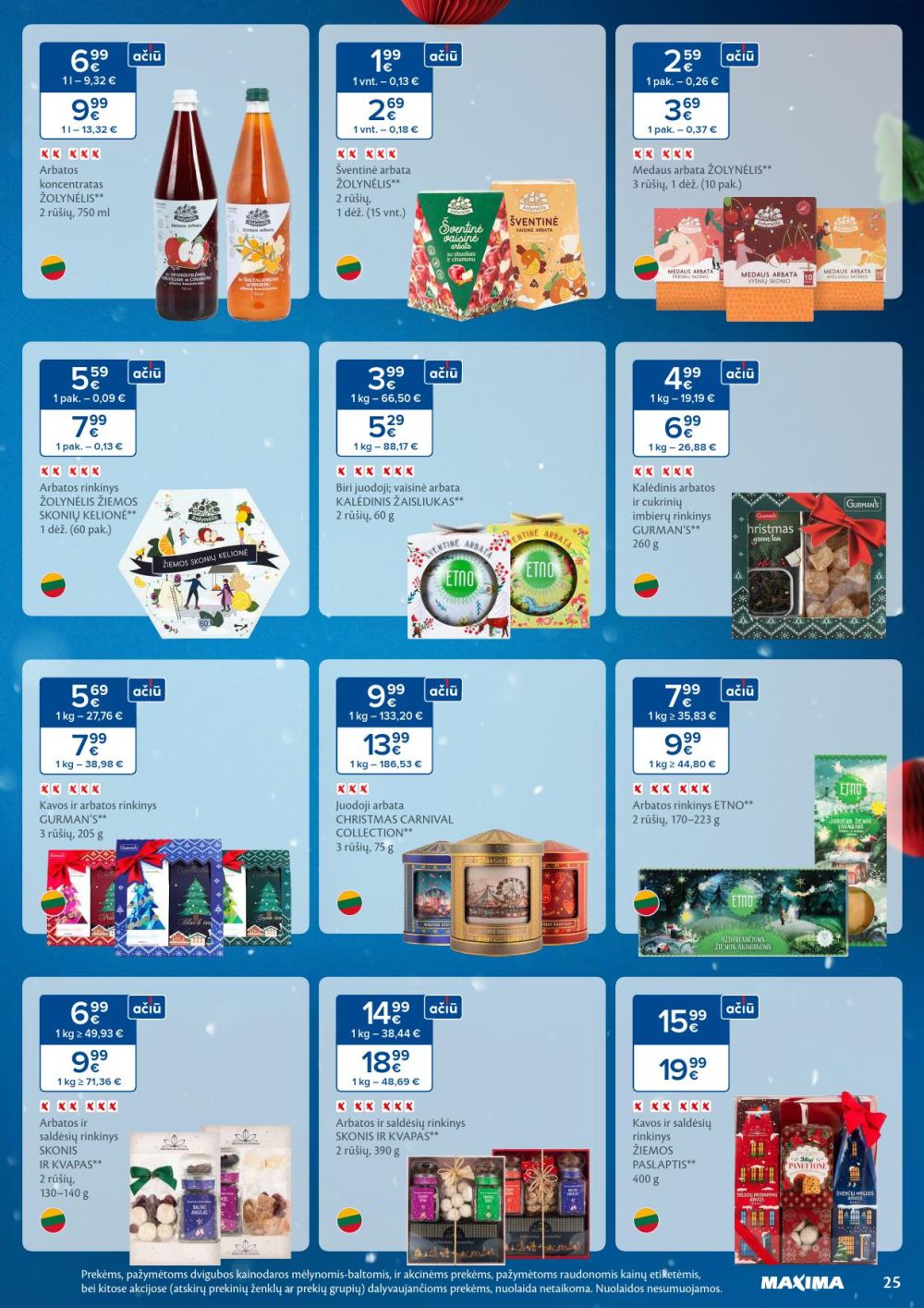 maxima - MAXIMA - Daugiau laiko Kalėdoms (2025 12 02 - 2025 12 08) - page: 25