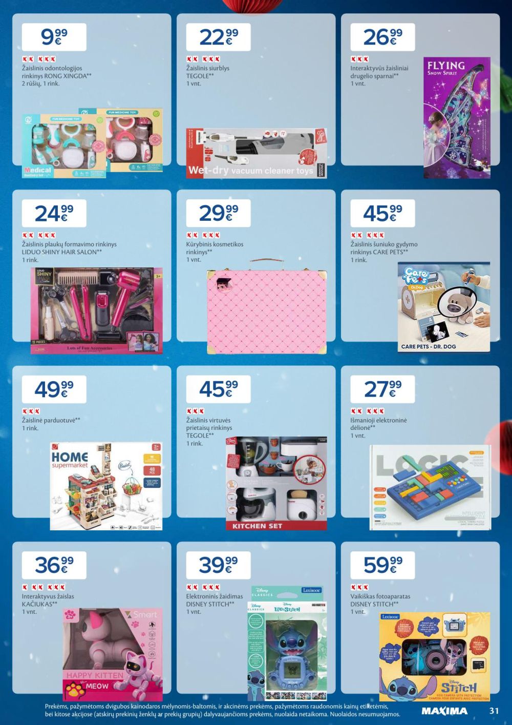 maxima - MAXIMA - Daugiau laiko Kalėdoms (2025 12 02 - 2025 12 08) - page: 31