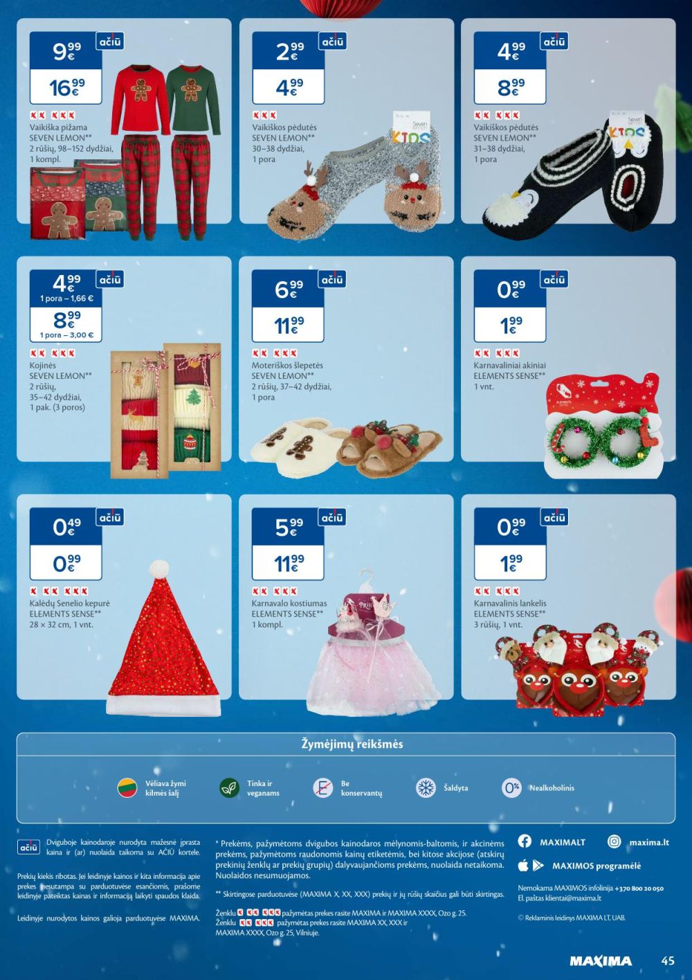 maxima - MAXIMA - Daugiau laiko Kalėdoms (2025 12 02 - 2025 12 08) - page: 45
