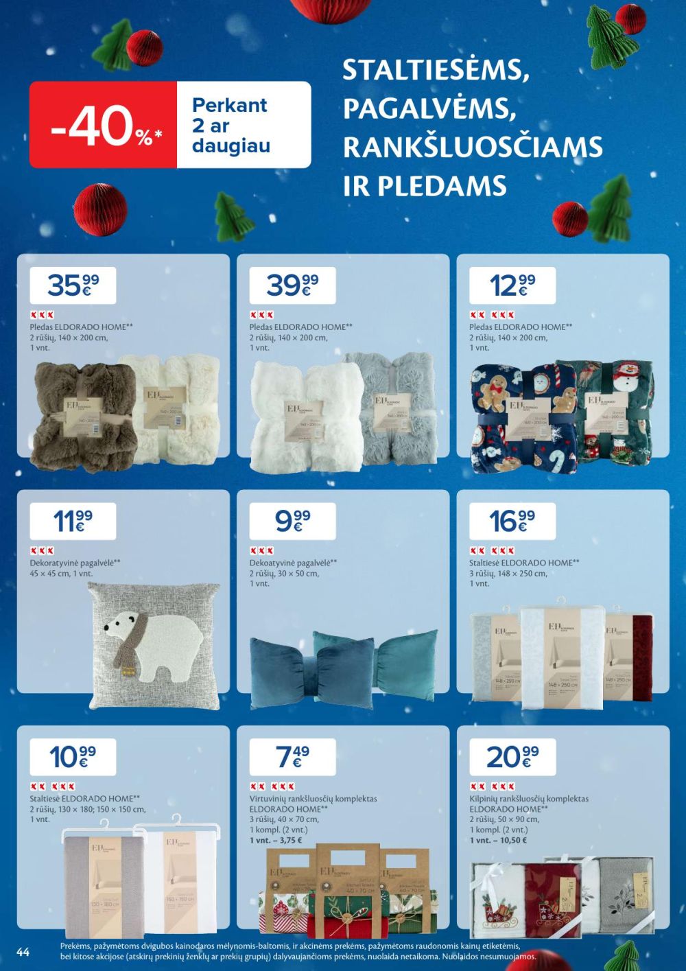 maxima - MAXIMA - Daugiau laiko Kalėdoms (2025 12 02 - 2025 12 08) - page: 44