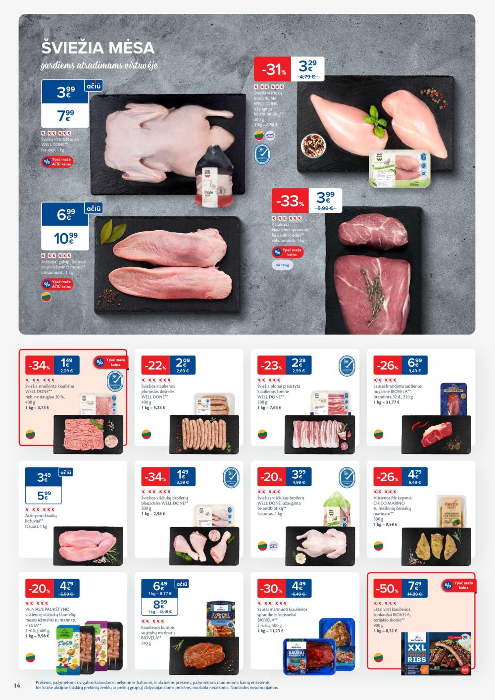 maxima - MAXIMA - Kaininis leidinys Nr.50 (2025 12 09 - 2025 12 15) - page: 14