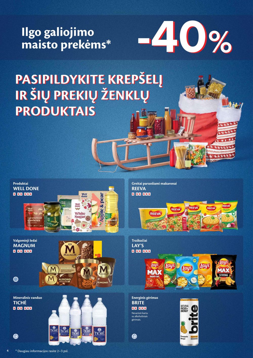 maxima - MAXIMA - Kaininis leidinys Nr.50 (2025 12 09 - 2025 12 15) - page: 4