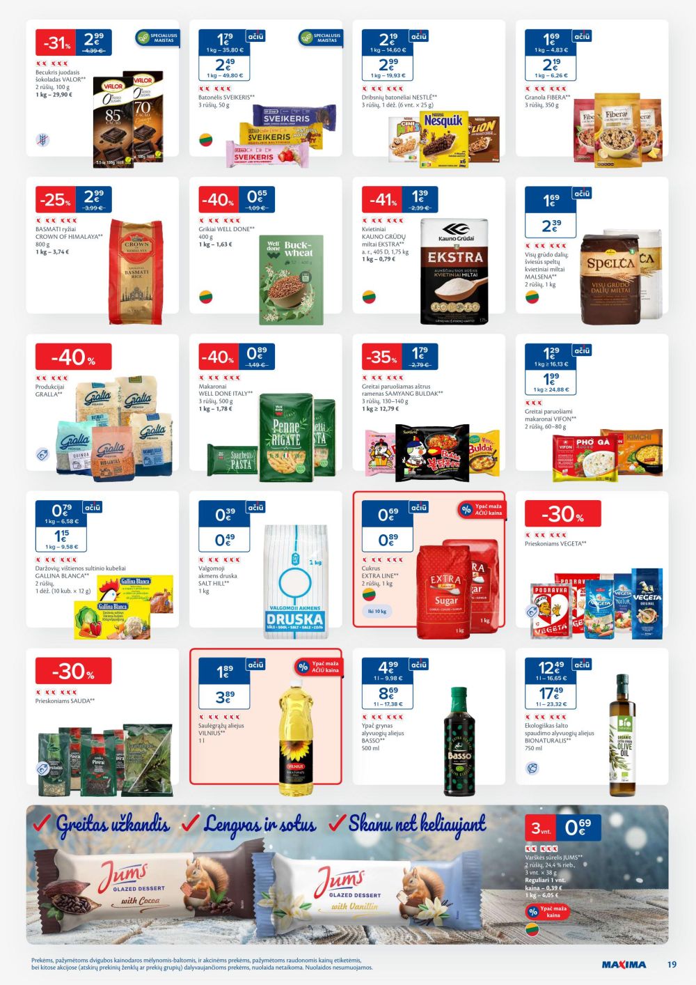 maxima - MAXIMA - Kaininis leidinys Nr.50 (2025 12 09 - 2025 12 15) - page: 19