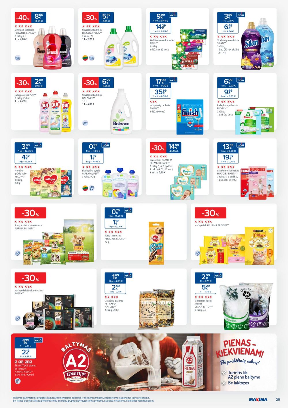 maxima - MAXIMA - Kaininis leidinys Nr.50 (2025 12 09 - 2025 12 15) - page: 25