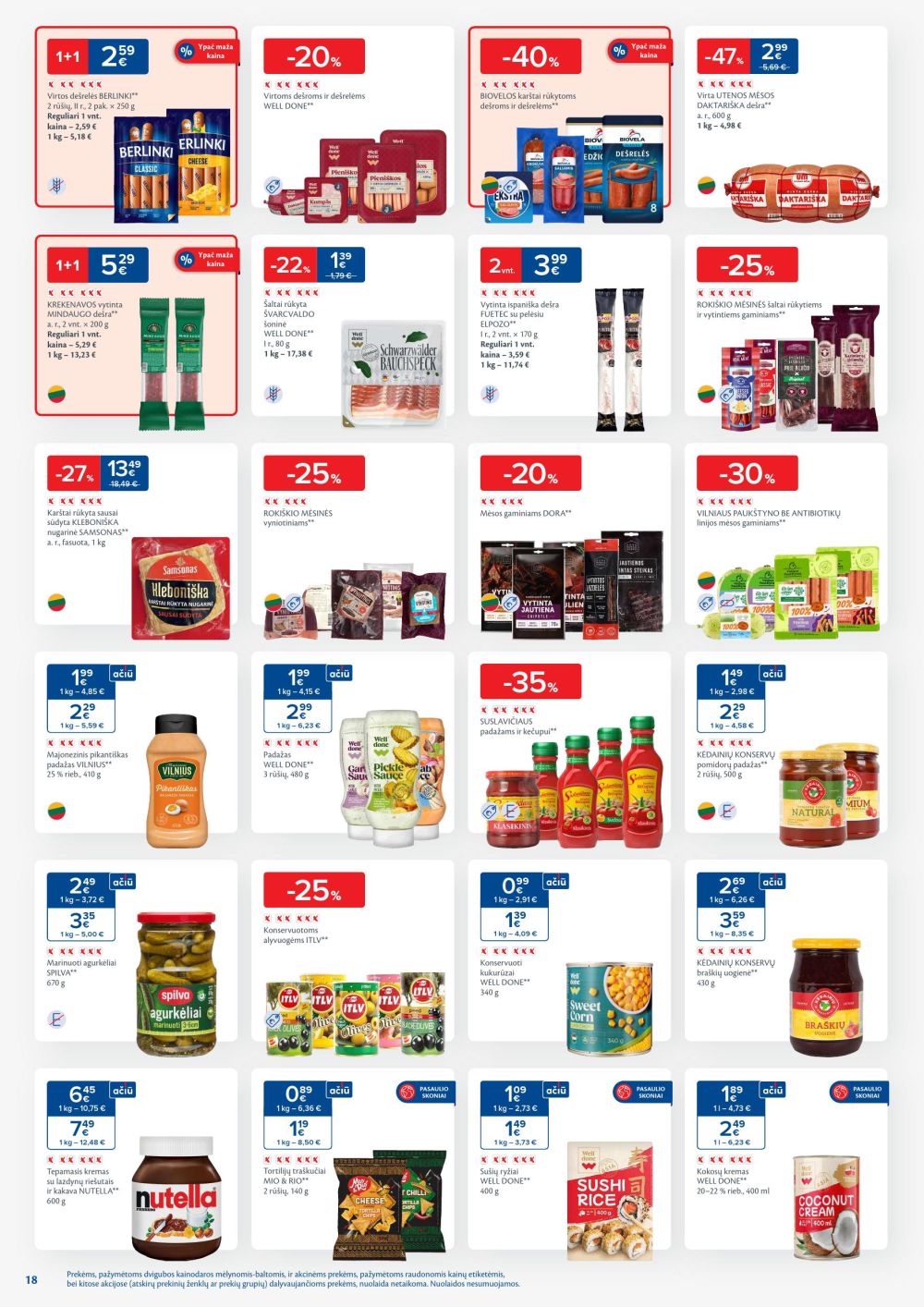 maxima - MAXIMA - Kaininis leidinys Nr.50 (2025 12 09 - 2025 12 15) - page: 18