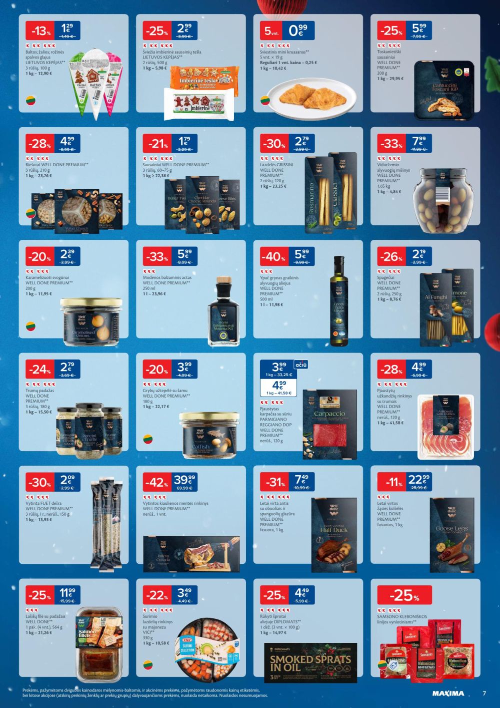 maxima - MAXIMA - Kaininis leidinys Nr.50 (2025 12 09 - 2025 12 15) - page: 7