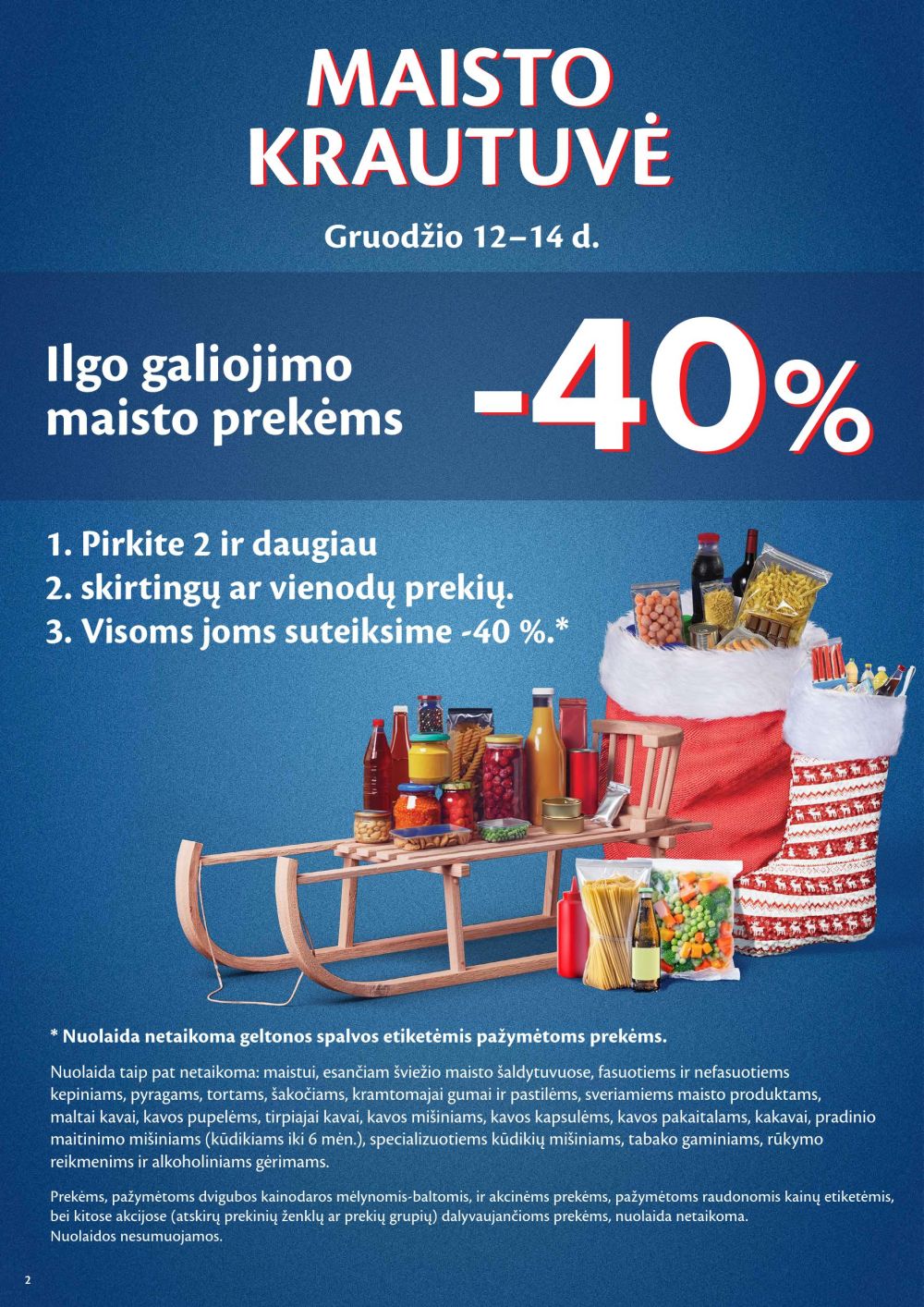 maxima - MAXIMA - Kaininis leidinys Nr.50 (2025 12 09 - 2025 12 15) - page: 2