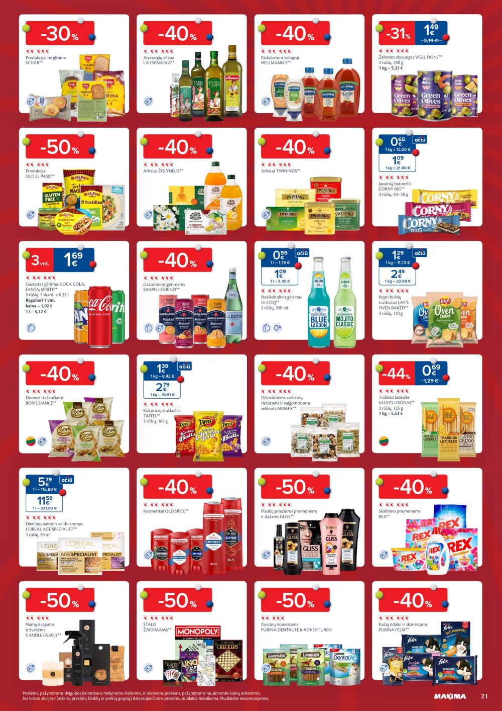 maxima - MAXIMA - Kaininis leidinys Nr.50 (2025 12 09 - 2025 12 15) - page: 21