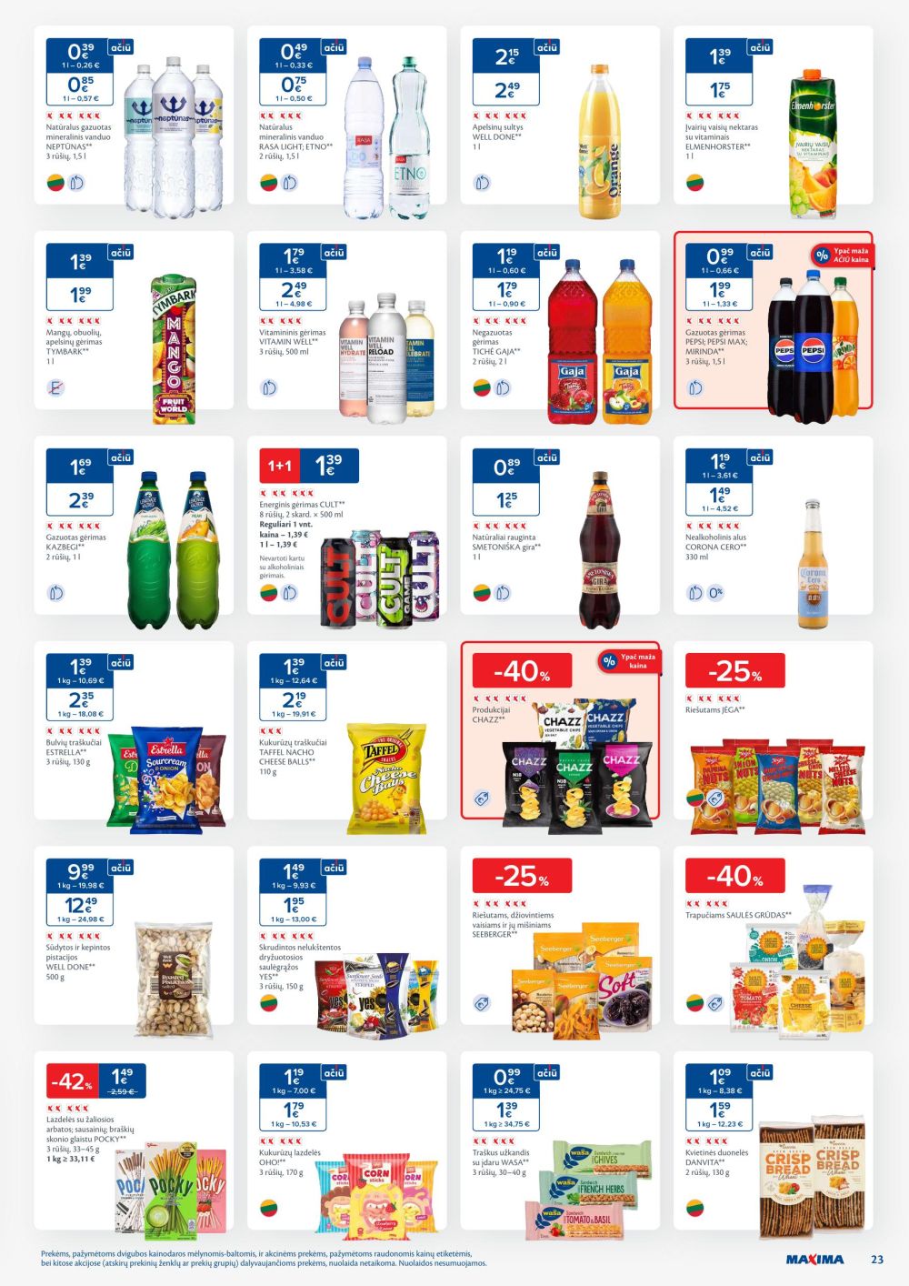 maxima - MAXIMA - Kaininis leidinys Nr.50 (2025 12 09 - 2025 12 15) - page: 23