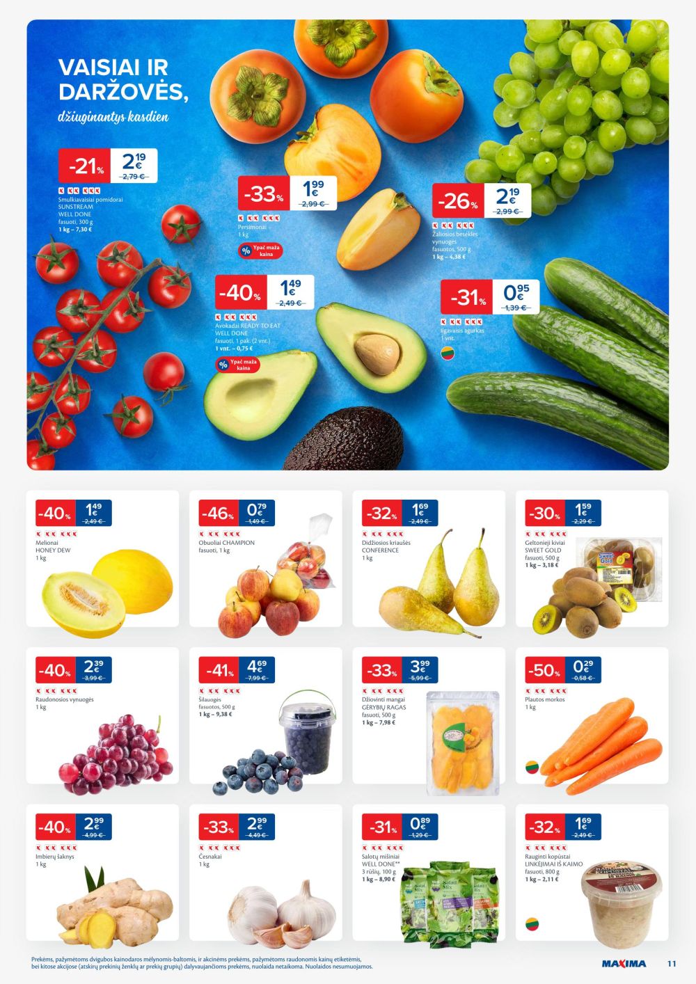 maxima - MAXIMA - Kaininis leidinys Nr.50 (2025 12 09 - 2025 12 15) - page: 11