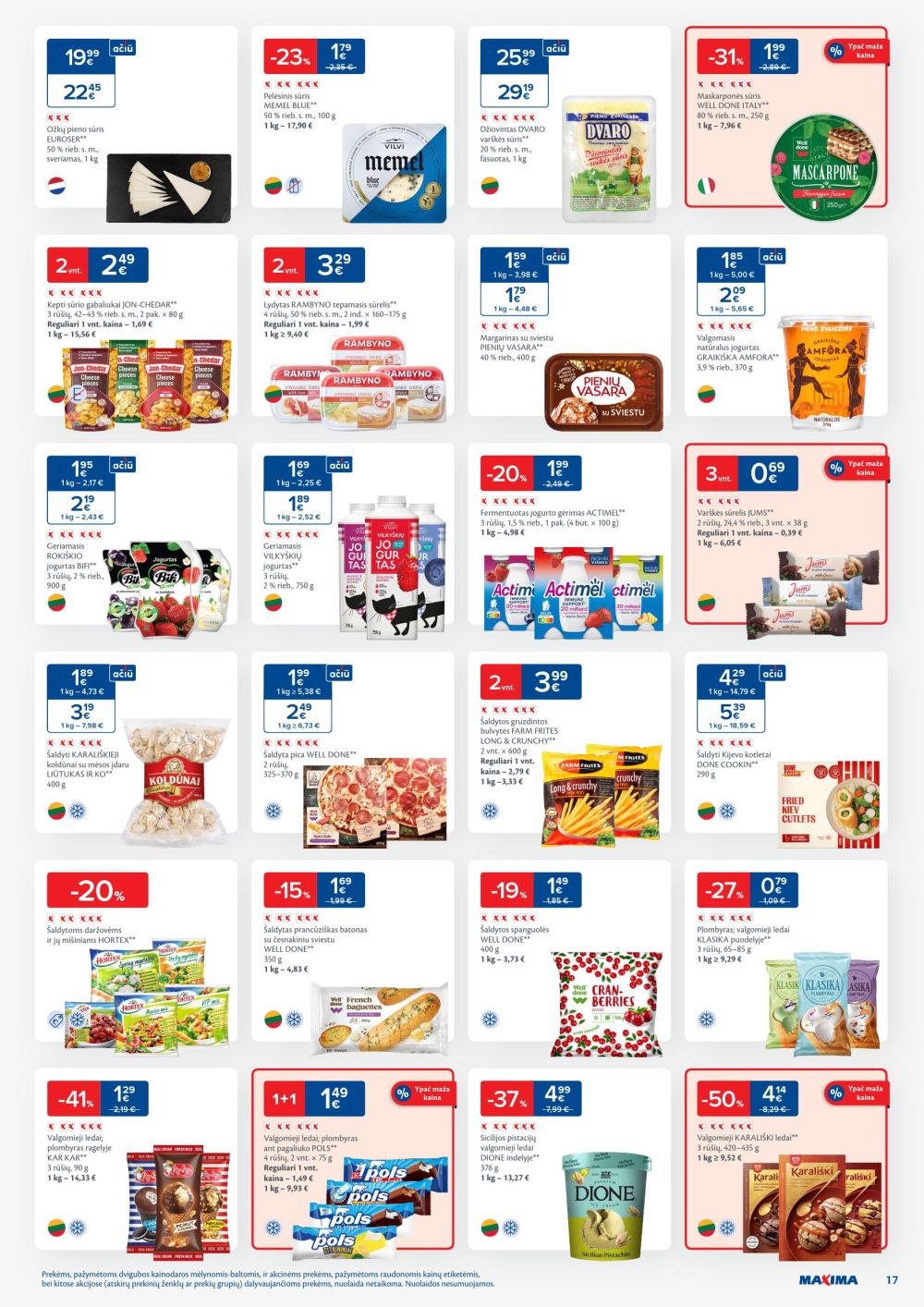maxima - MAXIMA - Kaininis leidinys Nr.50 (2025 12 09 - 2025 12 15) - page: 17