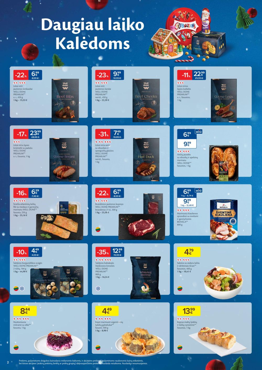 maxima - MAXIMA - Kaininis leidinys Nr.51-52 (2025 12 16 - 2025 12 28) - page: 2