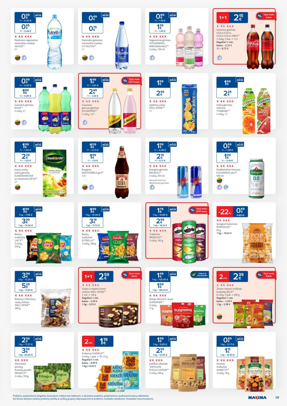 maxima - MAXIMA - Kaininis leidinys Nr.51-52 (2025 12 16 - 2025 12 28) - page: 19