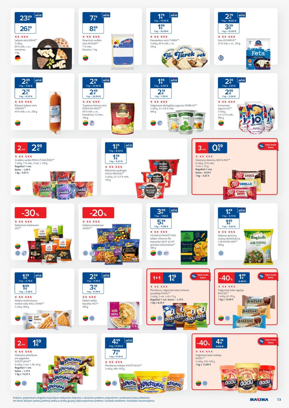 maxima - MAXIMA - Kaininis leidinys Nr.51-52 (2025 12 16 - 2025 12 28) - page: 13