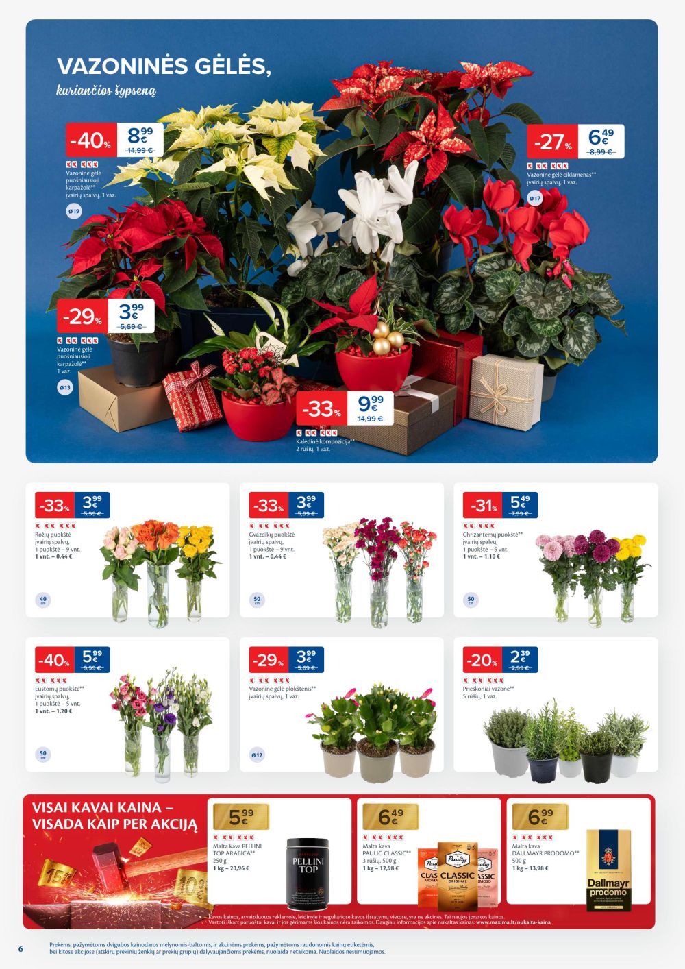 maxima - MAXIMA - Kaininis leidinys Nr.51-52 (2025 12 16 - 2025 12 28) - page: 6