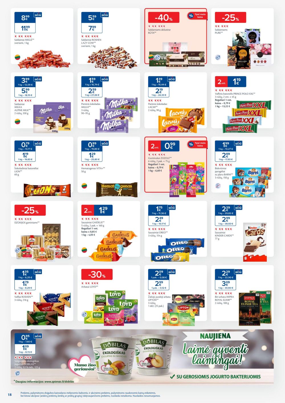 maxima - MAXIMA - Kaininis leidinys Nr.51-52 (2025 12 16 - 2025 12 28) - page: 18