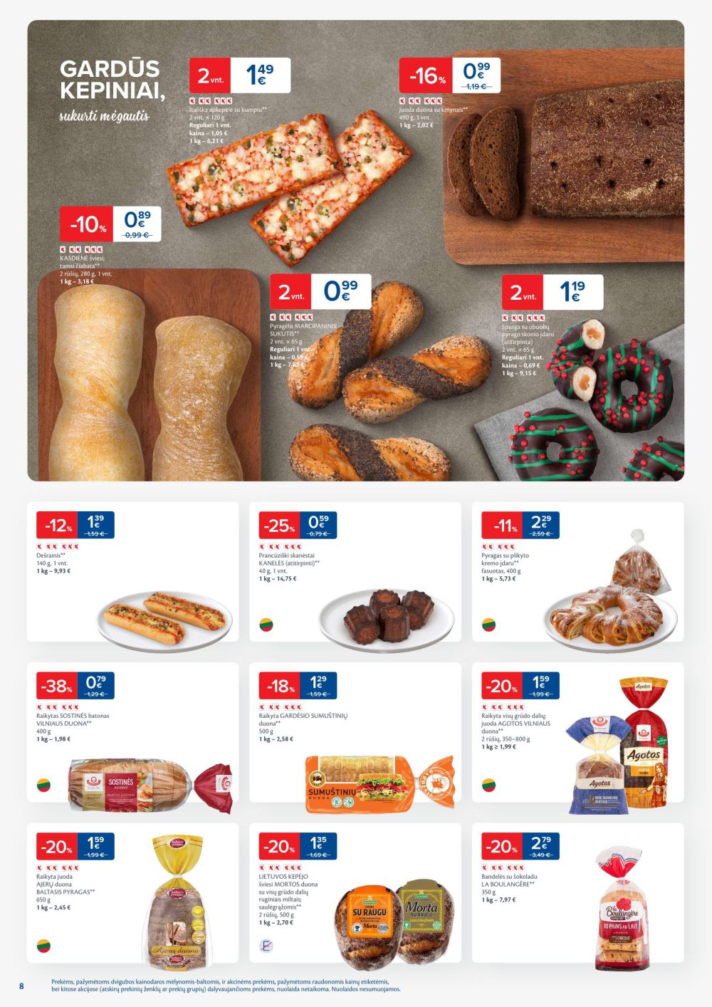 maxima - MAXIMA - Kaininis leidinys Nr.51-52 (2025 12 16 - 2025 12 28) - page: 8