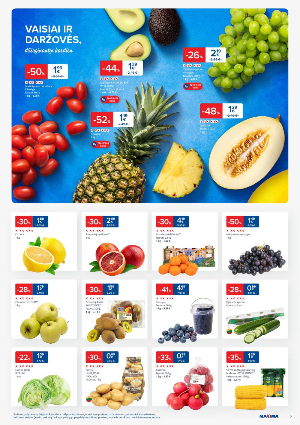 maxima - MAXIMA - Kaininis leidinys Nr.1 (2025 12 29 - 2026 01 05) - page: 5