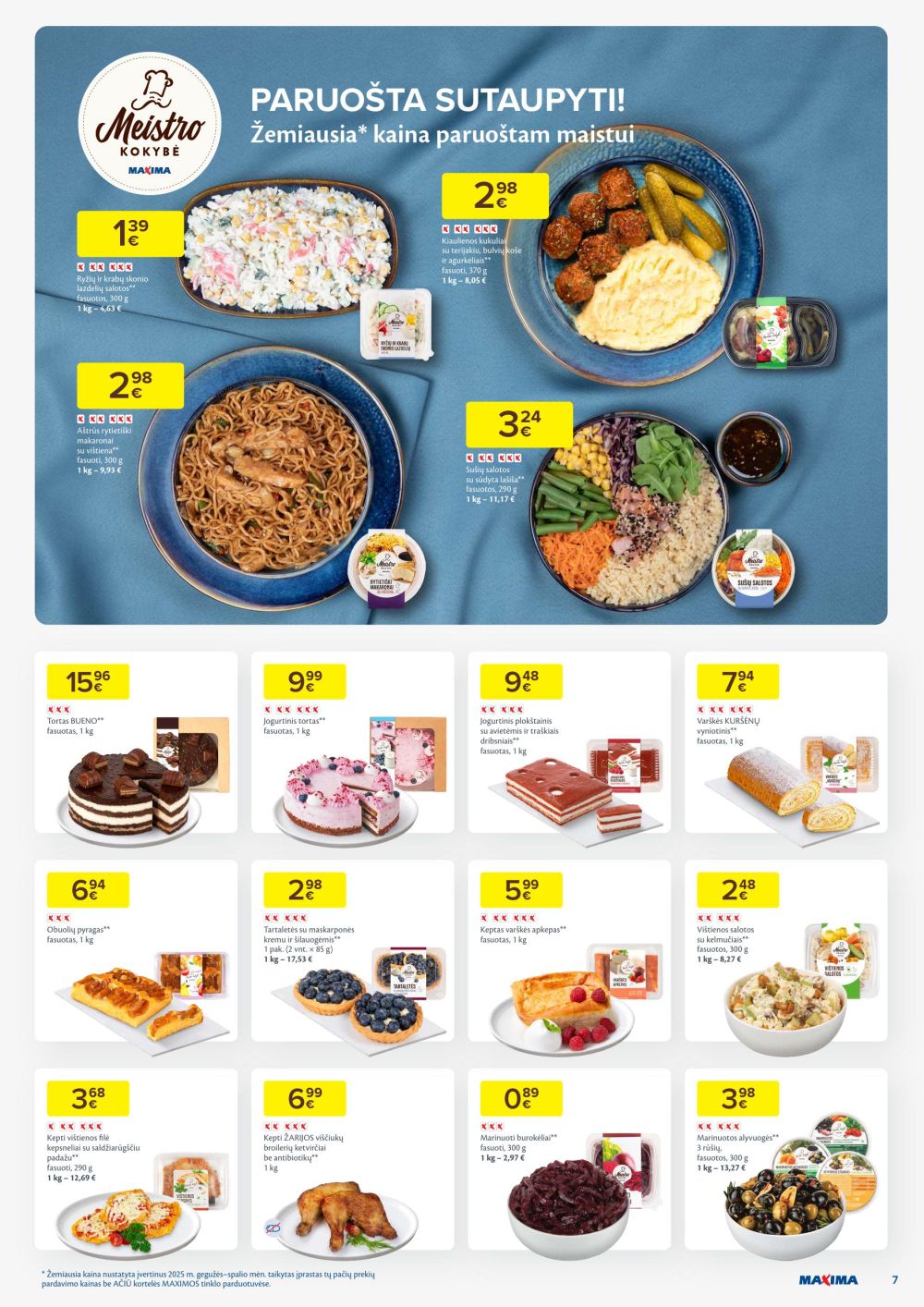 maxima - MAXIMA - Kaininis leidinys Nr.1 (2025 12 29 - 2026 01 05) - page: 7