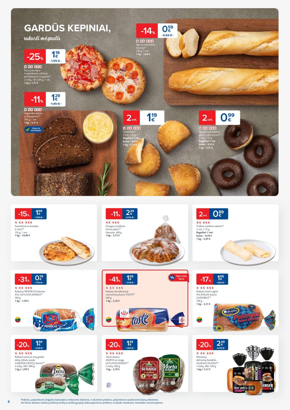 maxima - MAXIMA - Kaininis leidinys Nr.1 (2025 12 29 - 2026 01 05) - page: 6