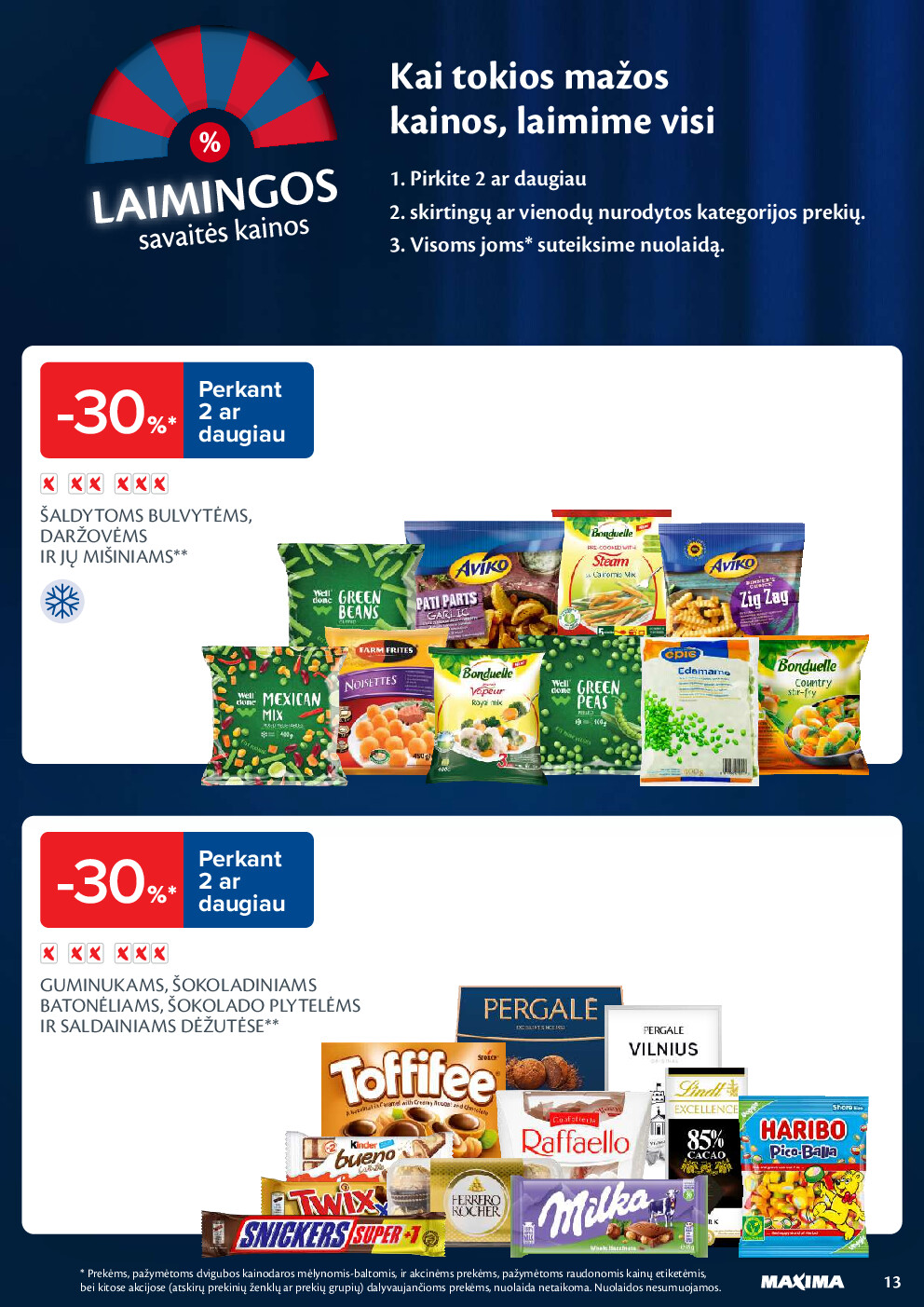 maxima - MAXIMA kaininis leidinys Nr. 2 (2026-01-06 - 2026-01-12) - page: 13