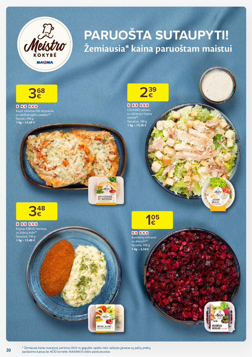 maxima - MAXIMA kaininis leidinys Nr. 2 (2026-01-06 - 2026-01-12) - page: 20