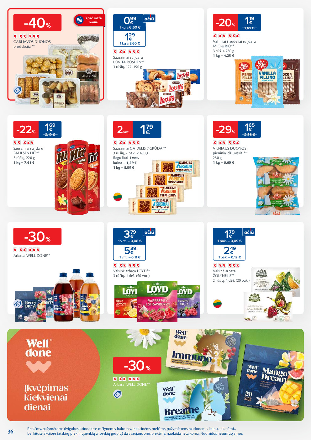 maxima - MAXIMA kaininis leidinys Nr. 2 (2026-01-06 - 2026-01-12) - page: 36