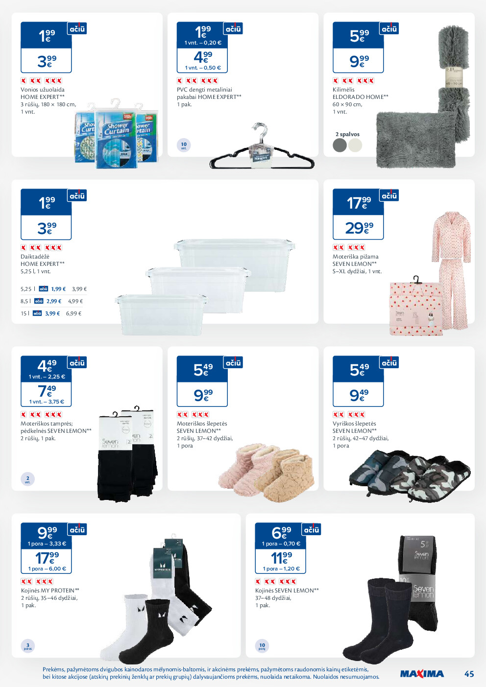 maxima - MAXIMA kaininis leidinys Nr. 2 (2026-01-06 - 2026-01-12) - page: 45