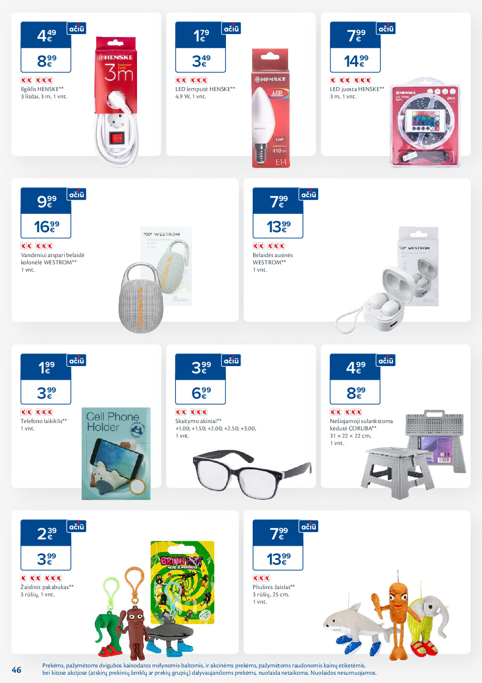 maxima - MAXIMA kaininis leidinys Nr. 2 (2026-01-06 - 2026-01-12) - page: 46