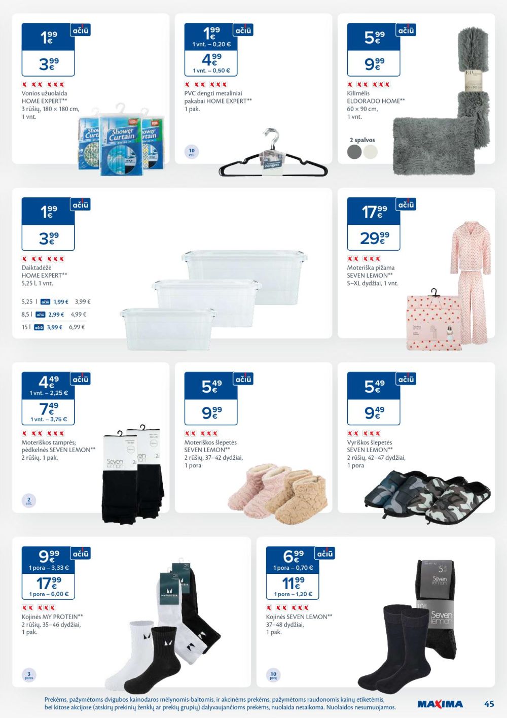 maxima - MAXIMA - Kaininis leidinys Nr.2 (2026 01 06 - 2026 01 12) - page: 45