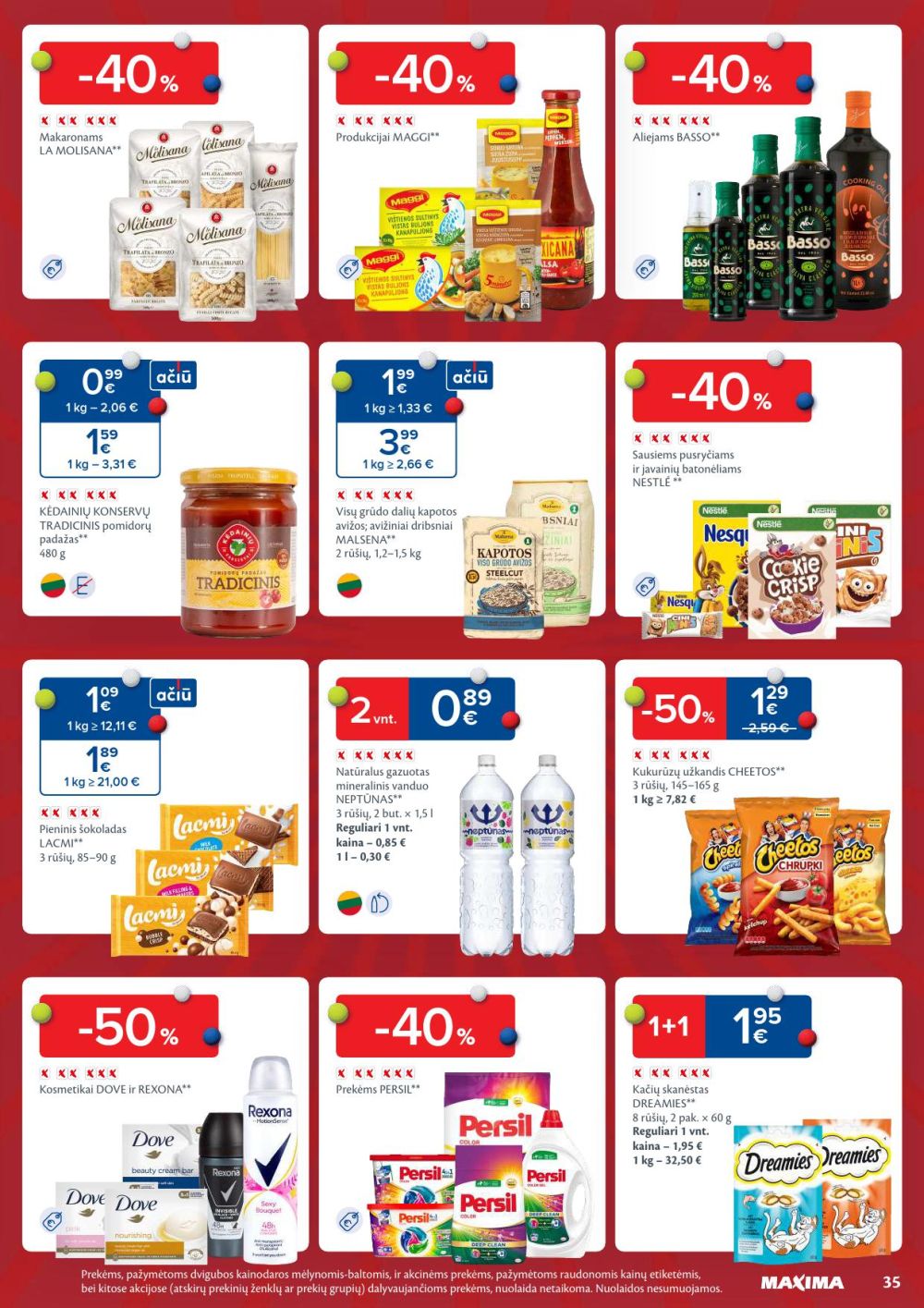 maxima - MAXIMA - Kaininis leidinys Nr.2 (2026 01 06 - 2026 01 12) - page: 35