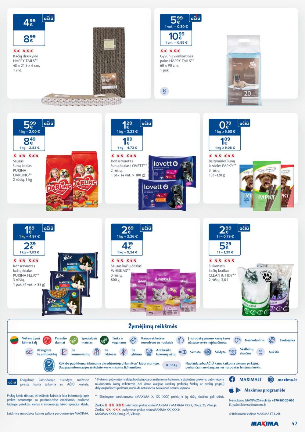 maxima - MAXIMA - Kaininis leidinys Nr.2 (2026 01 06 - 2026 01 12) - page: 47