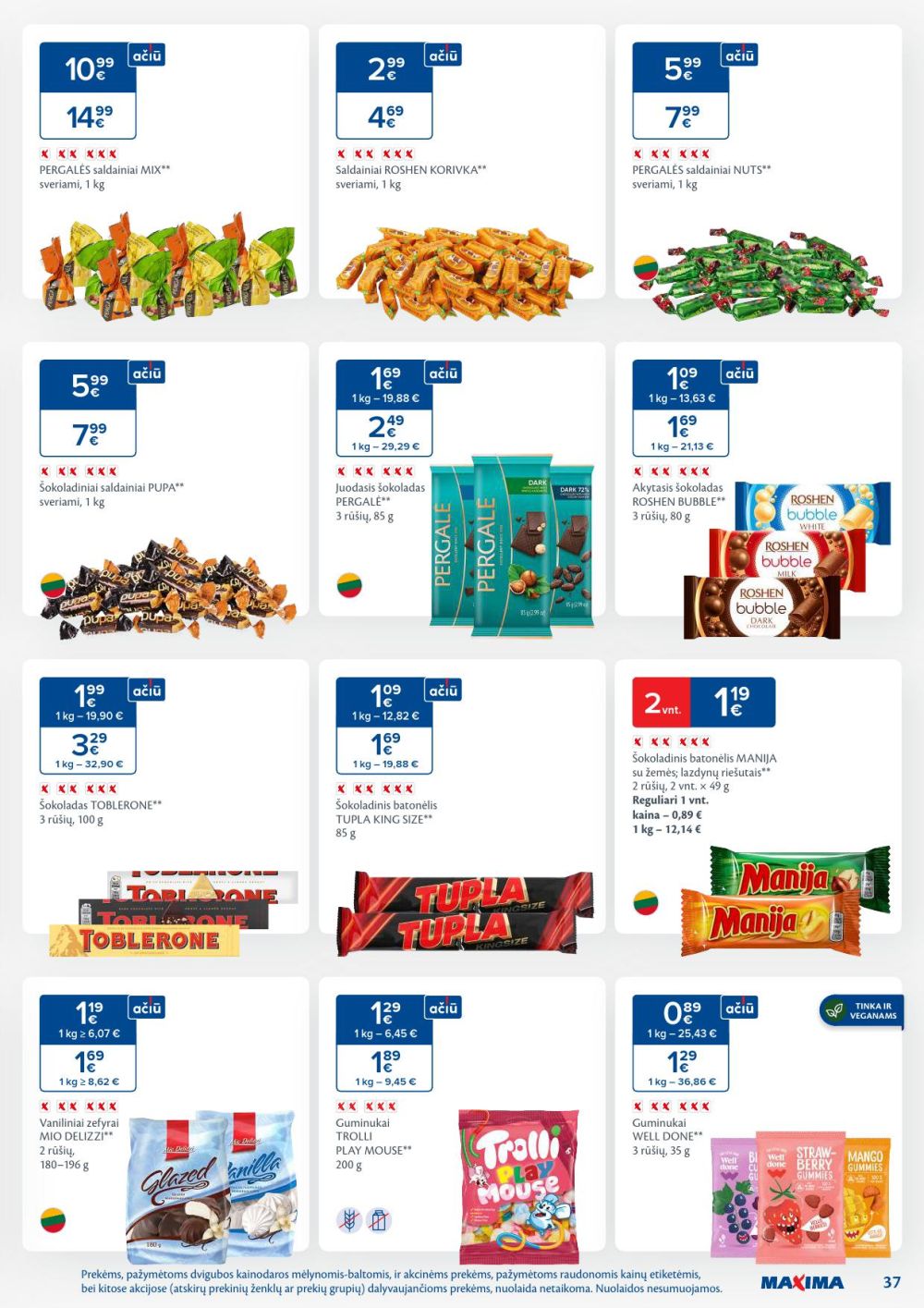 maxima - MAXIMA - Kaininis leidinys Nr.2 (2026 01 06 - 2026 01 12) - page: 37