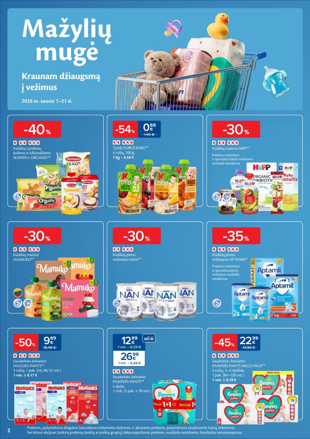 maxima - MAXIMA - Kaininis leidinys Nr.2 (2026 01 06 - 2026 01 12) - page: 2