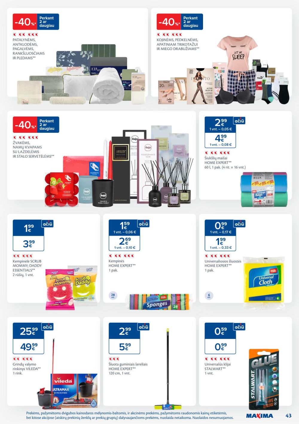 maxima - MAXIMA - Kaininis leidinys Nr.2 (2026 01 06 - 2026 01 12) - page: 43