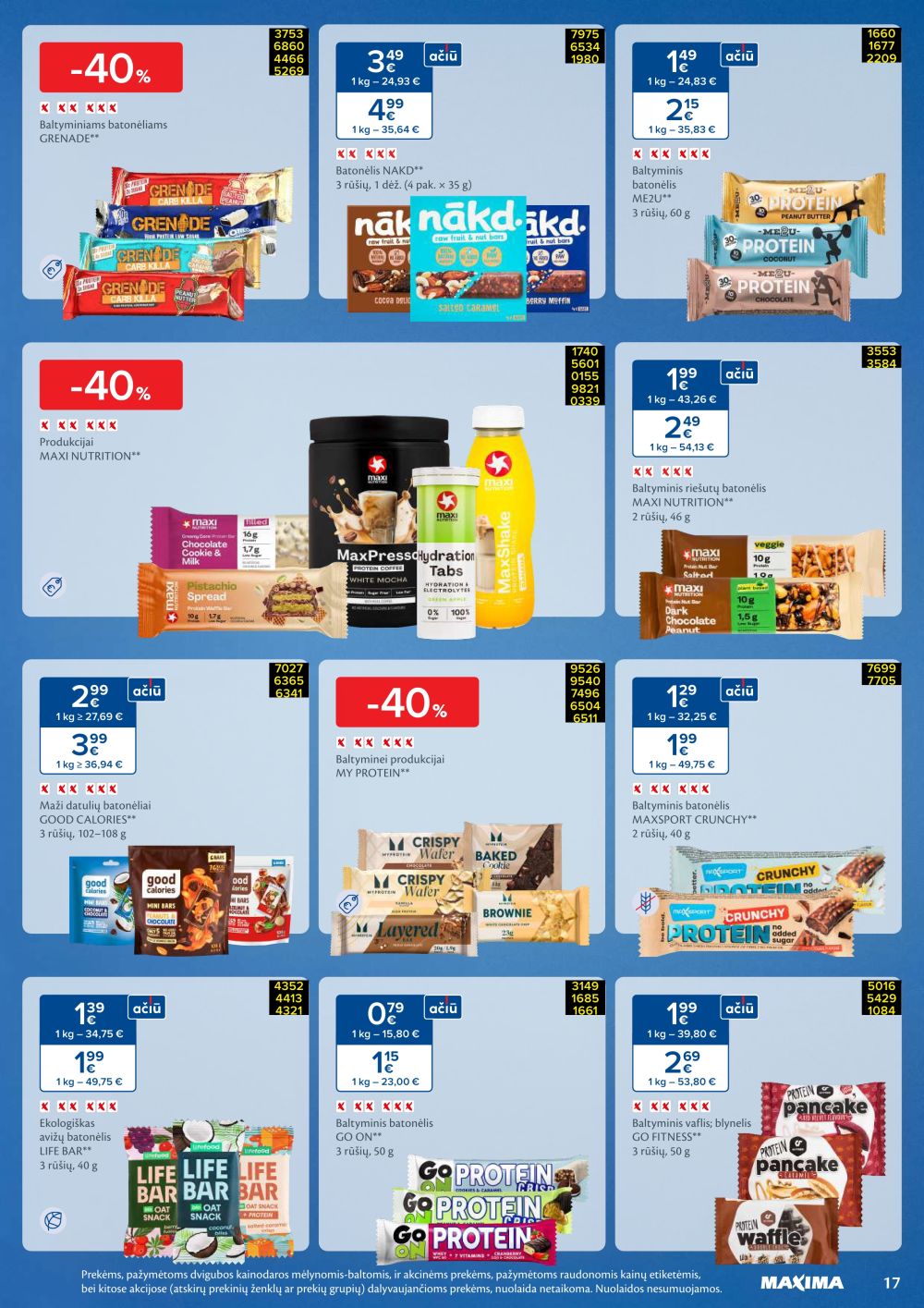 maxima - MAXIMA - SVEIKUOLIŲ MĖNUO (2026 01 06 - 2026 02 02) - page: 17