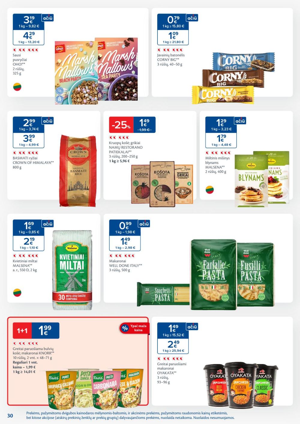 maxima - MAXIMA - Kaininis leidinys Nr.3 (2026 01 13 - 2026 01 19) - page: 30