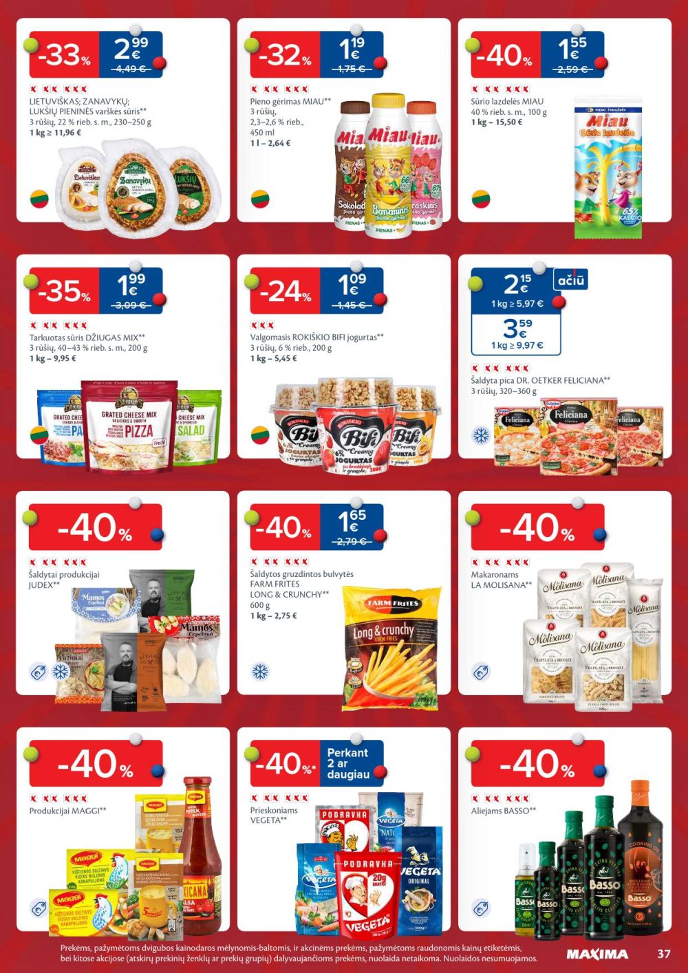 maxima - MAXIMA - Kaininis leidinys Nr.3 (2026 01 13 - 2026 01 19) - page: 37